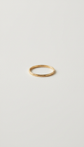CEIRO ultradunne ring in gold vermeil